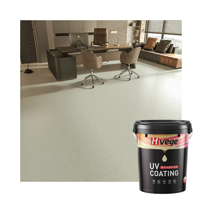 Uv Pvc Lvt Floor Coating Synchronous Flower Texture Coating Epoxy Floor Paint Intermediate Coating
