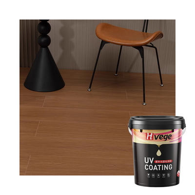 Uv Pvc Lvt Floor Coating Synchronous Flower Texture Coating Epoxy Floor Paint Intermediate Coating